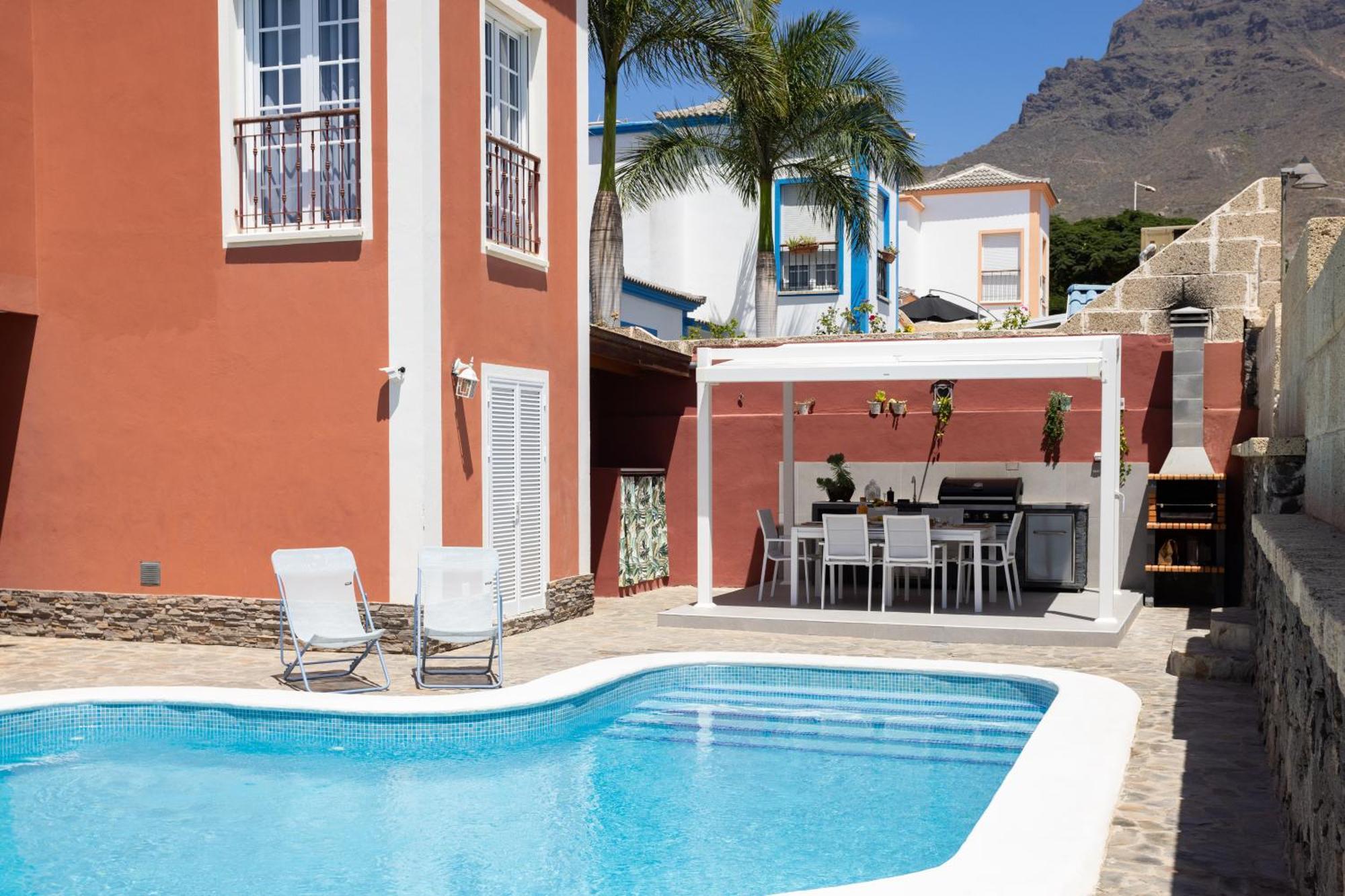 Villa Chloe Costa Adeje Tenerifesummervillas Giant Private Pool 11 Meters Long 외부 사진